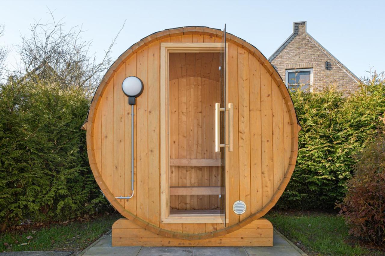The Frisian Beach House Met Scandinavische Barrel Sauna Villa Tzummarum Ngoại thất bức ảnh