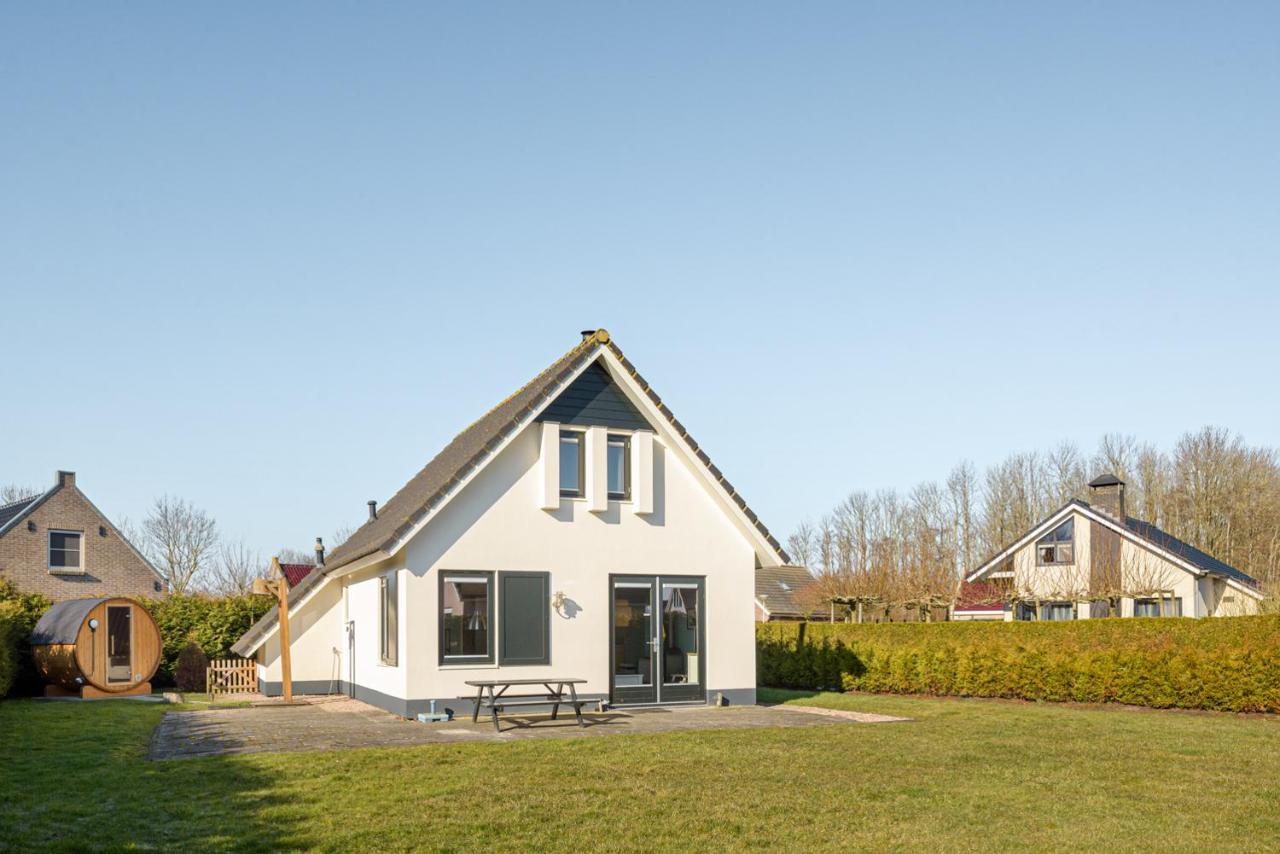 The Frisian Beach House Met Scandinavische Barrel Sauna Villa Tzummarum Ngoại thất bức ảnh